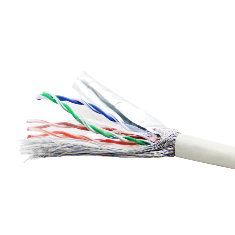 Cat5e Foiled + Braided Shielded Twisted Pair Cable