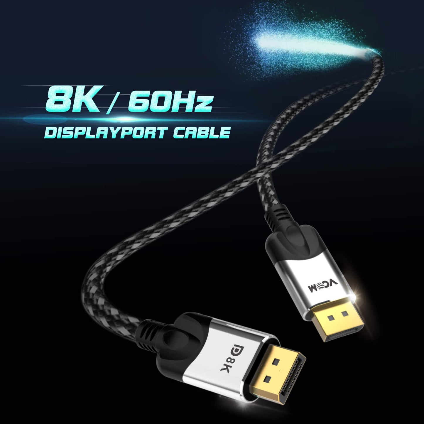 VCOM DisplayPort Cable 1.4 (8K/60Hz)