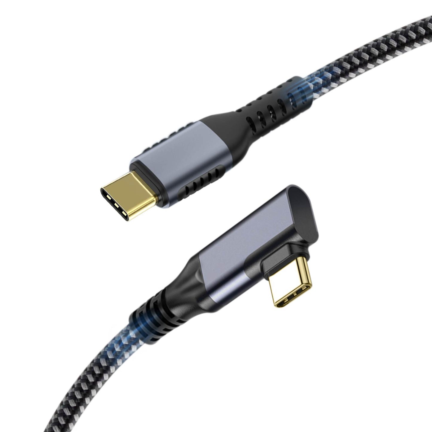 VCOM Right Angle USB4 Cable for Thunderbolt 4/3