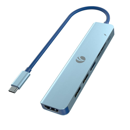 VCOM 7-in-1 4K HDMI USB-C Hub