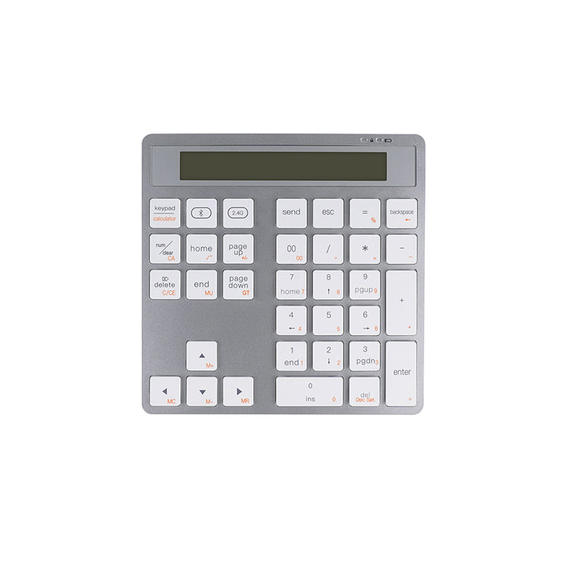 VCOM  BT & 2.4G  2-in-1 Dual-Mode Keyboard Calculator