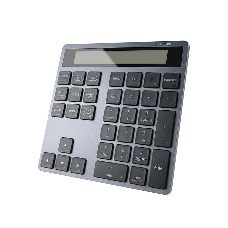 VCOM  BT & 2.4G  2-in-1 Dual-Mode Keyboard Calculator