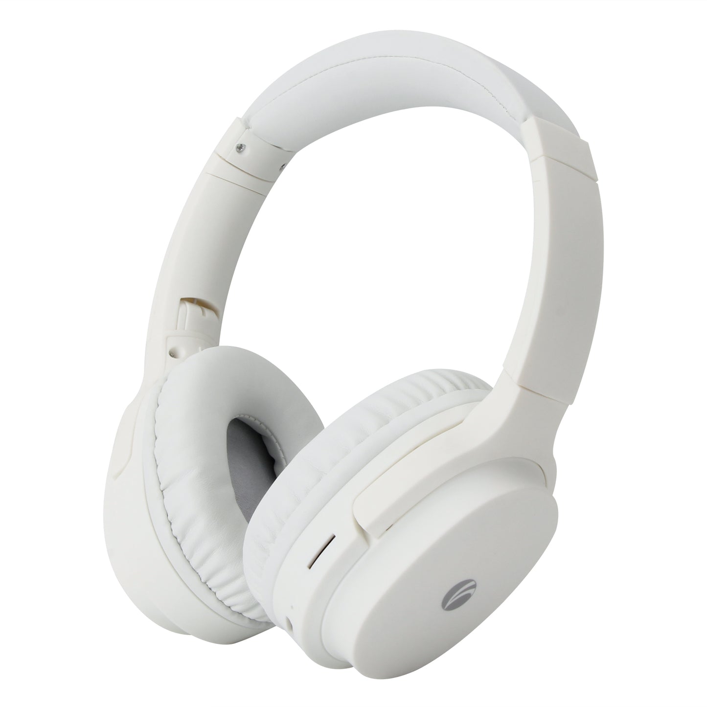 VCOM Foldable Over-Ear Headphones with Mic (Black/White)