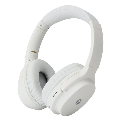 VCOM Foldable Over-Ear Headphones with Mic (Black/White)