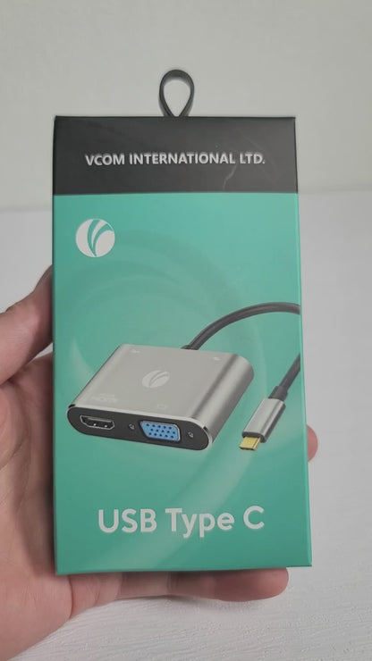 VCOM 5-in-1 VAG Adapter USB-C Hub